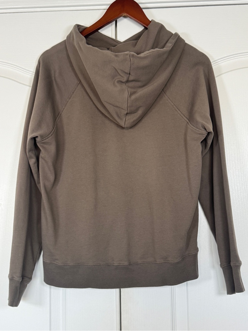 Peace Love World I Am Blessed Olive Stone French Terry Hoodie Sweatshirt S - Picture 3 of 9